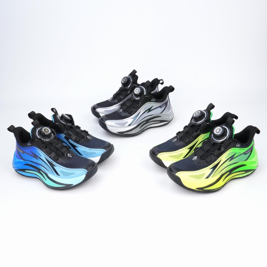 Fashionable summer breathable basketball running sneakers for boys