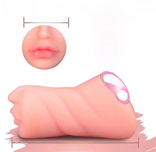 Amazon three-channel famous device with tongue, mouth, vagina and anus, three acupoints, male masturbation device, inverted model plane cup manufacturer wholesale