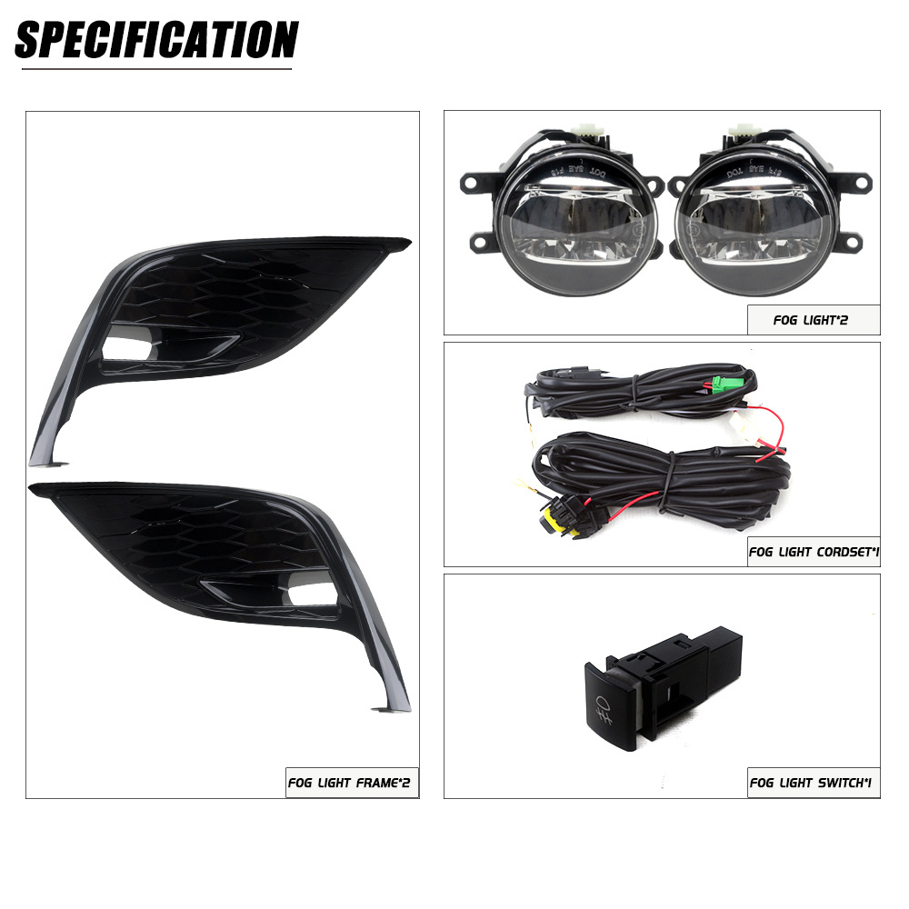 Aplicable a Toyota 21 - 22 Camry SE conjunto de lámpara de niebla delantera LED luz diurna luz de barra delantera lámpara antiniebla