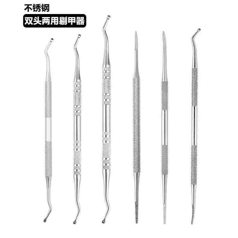 In-Stock Stainless Steel Nail Picker, Nail Groove Spoon, Ingrown Nail File, Cuticle Pusher, Cuticle Remover, Pedicure Knife, Nail Clipper