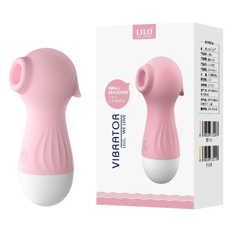 Laile Little Seahorse Sucking Перезаряжаемый вибратор Радиатор удовольствия с переменной частотой Женский мастурбатор Товары для взрослых оптом