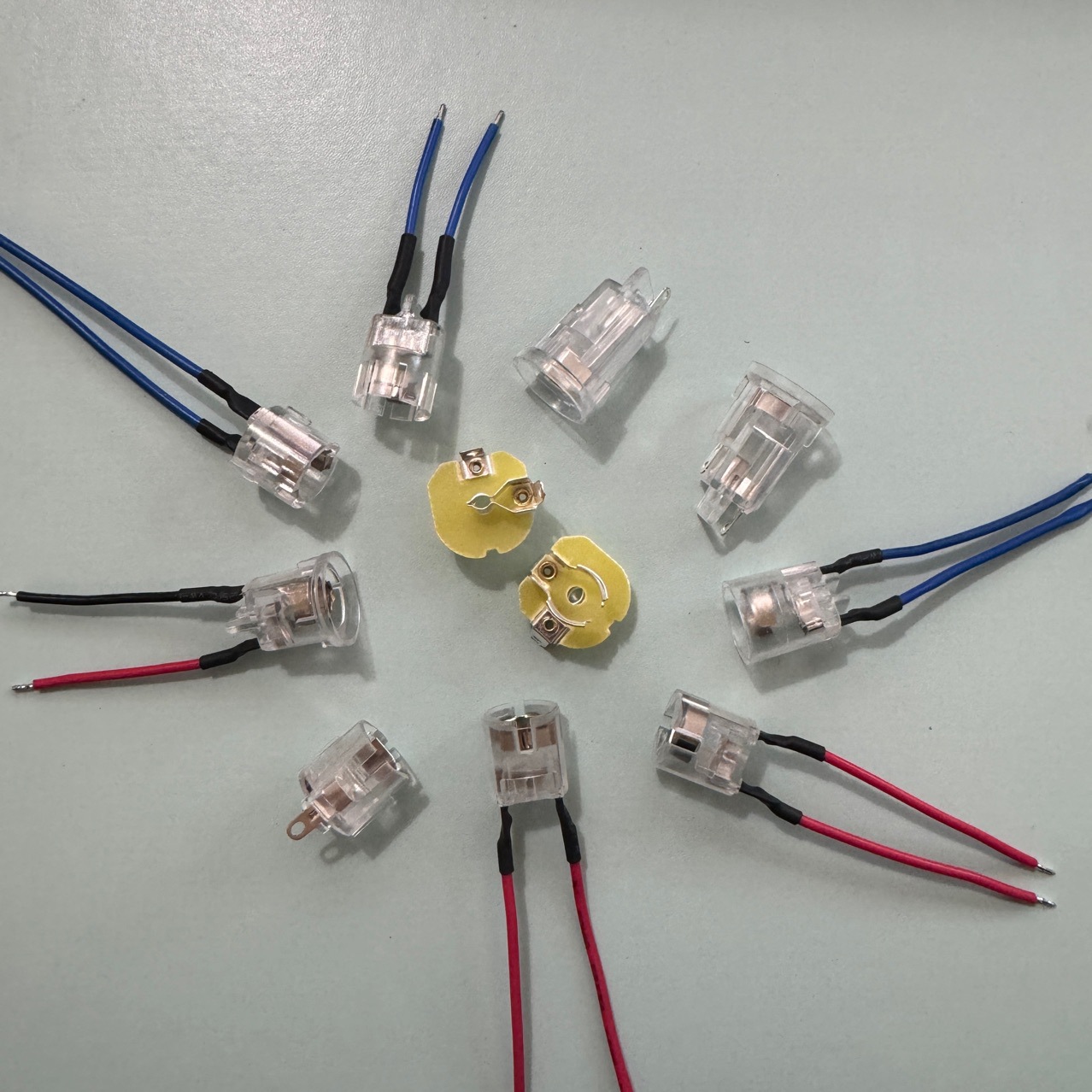 吹风机卷发棒透明母座直发器旋转插头卷发器电源线旋转母座