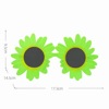 Explosive multi -color exaggerated funny little daisy sun flower glasses birthday party flower shape funny glasses