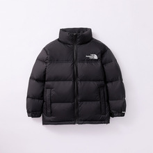 儿童羽绒服2025新款男童女童中大童拼色加厚连帽短款白鸭绒冬外套