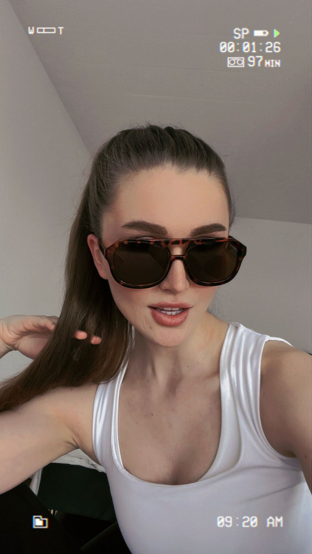 Women's Casual Fashion Sports Geometric Resin Square Full Frame Sunglasses display picture 2