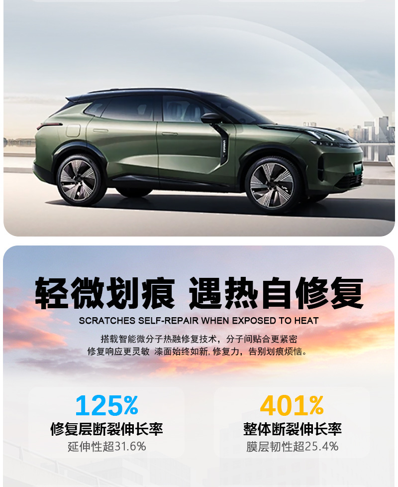 Carlaissl Tpu Invisible Car Cover, Car Paint Protection Film, Transparent Body Film, Anti-Fouling, Self-Repairing Full Car Film
