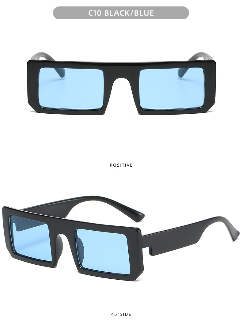 Women's Square Sunglasses Retro Personality Eyewear For Summer_voghion.com