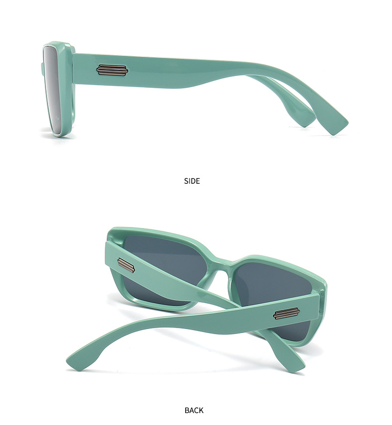 2023 foreign trade cross border metal accessories square frame sunglasses for men European and American street style sunglasses for women wholesale 9120_voghion.com