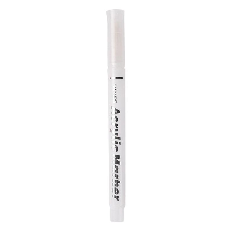 High-gloss gold and silver white children's painting graffiti pen water-based acrylic pigment marker pen art painting acrylic marker pen