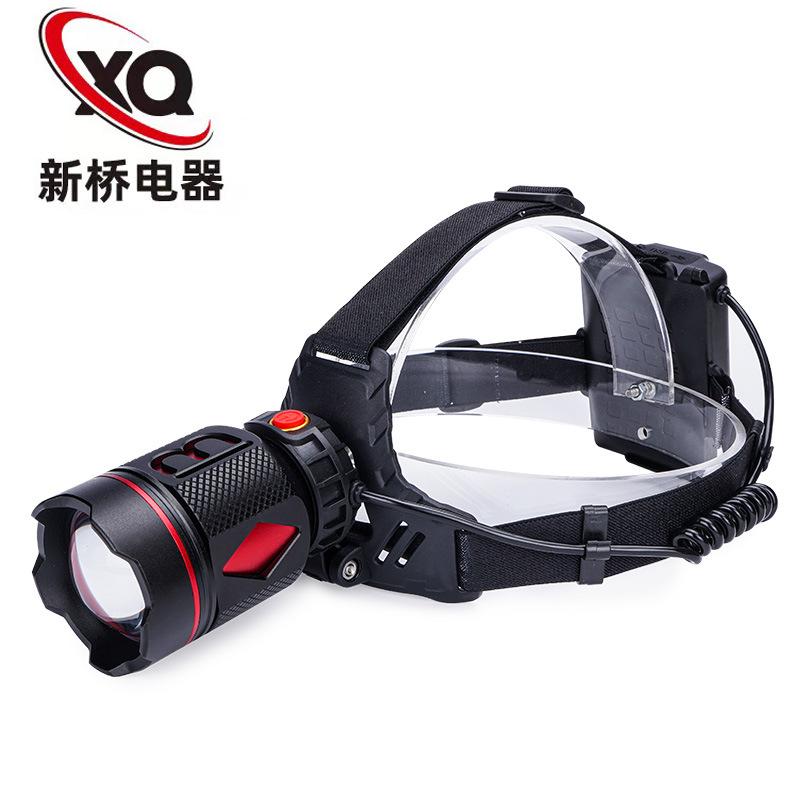 new pattern P70 Outdoor power led Strong light Long shot Head mounted Headlight Telescoping focusing Highlight charge Miner's lamp