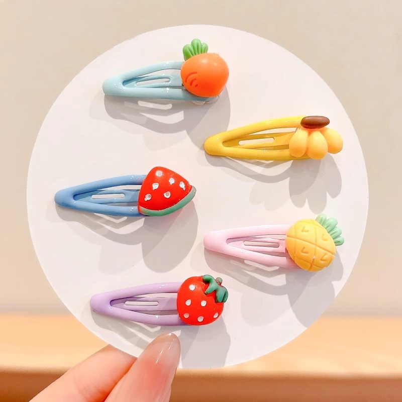 Pequeños clips de pelo de color bebé clips BB clips de color caramelo amor clips de pestaña niñas clips de pelo rotos clips de pelo bebé toque de pelo