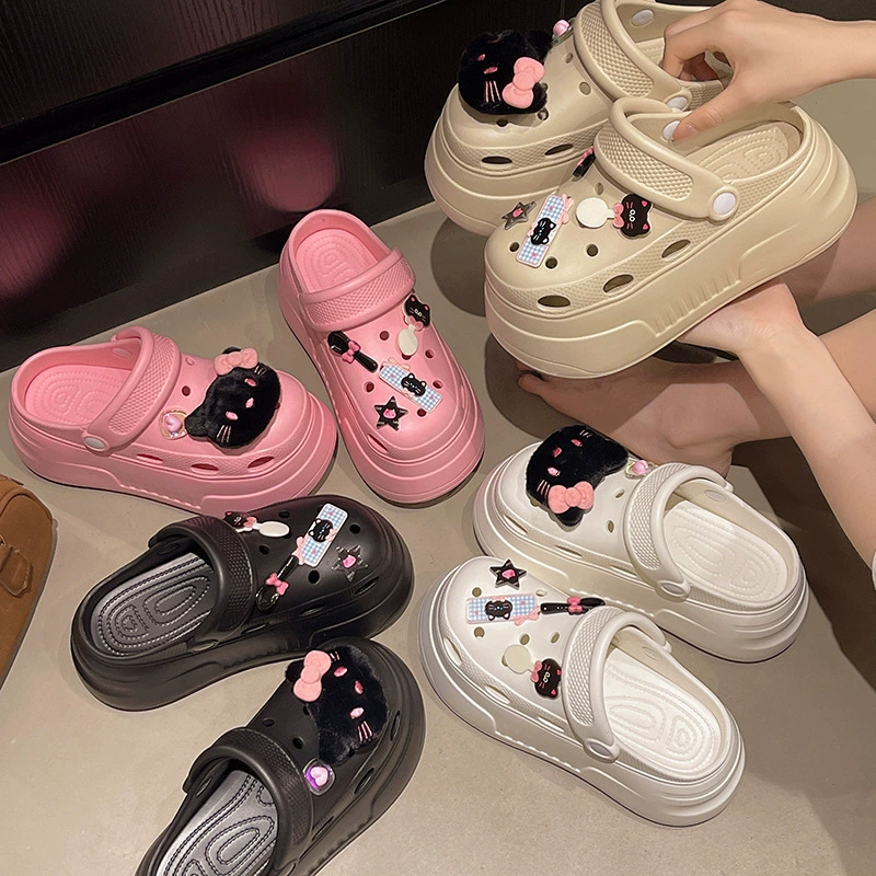 Симпатичные KTCat пещерные туфли женские носки летом