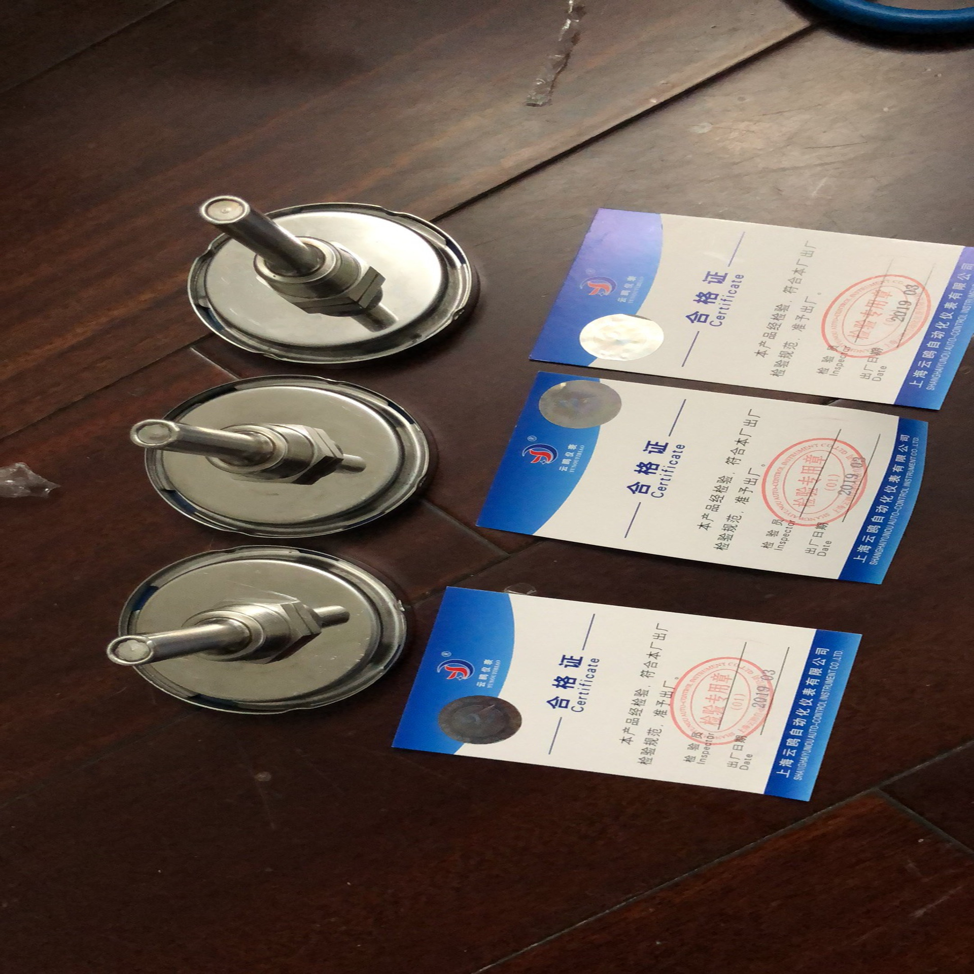 WSS-506/WSS-405轴向型双金属温度计WSSN-405