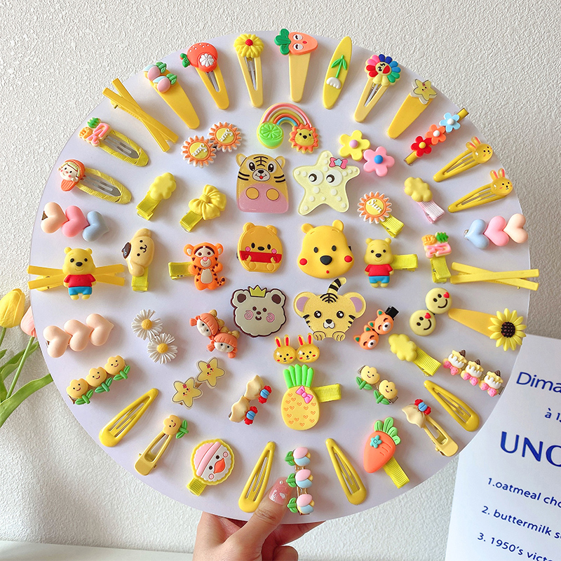 Clips de cabello para niñas, tocado para niñas, clips de cabello para niñas lindas y bonitas, clips para niñas, bebés súper lindos, Beiqin