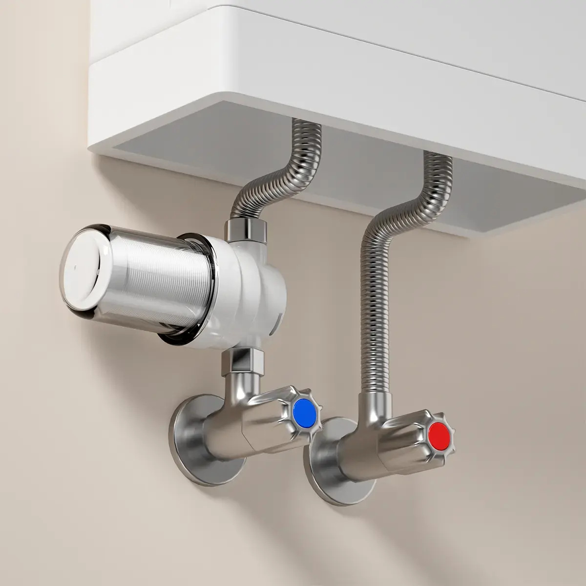 Cross-border wear spray fuerte boquilla de ducha presurizada baño filtro de ducha spray cabeza de ducha de mano