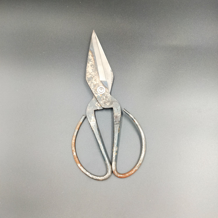 三锋大哈剪手锻打大剪刀铁皮老式铁剪刀橡胶皮革羊毛
