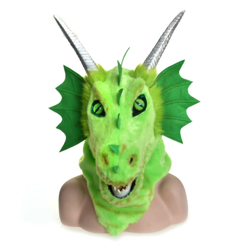 Máscara de cabeza de animal de cara completa Lobo Oso conejo León leopardo fotografía bola rendimiento máscara de película fabricante