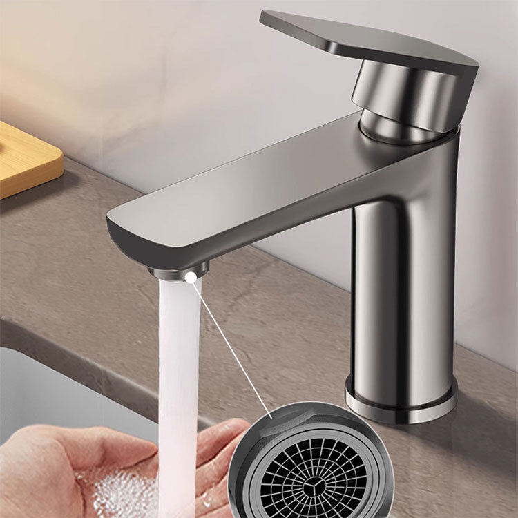 304 stainless steel hot and cold dual-use washbasin faucet bathroom toilet basin wash basin faucet wholesale