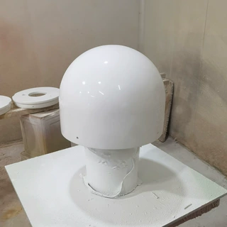 玻璃钢gnss天线罩外壳 玻璃钢美化罩 设备外壳玻璃纤维保护罩定制