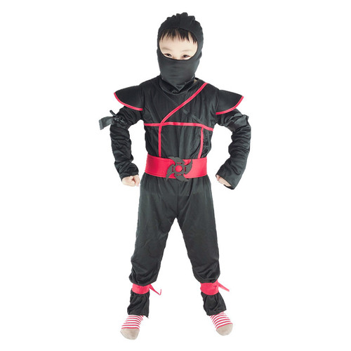 Children's Ninja Costume Performance Costume Set for Boys and Girls Halloween Fashion Show Activity Primary School Kindergarten