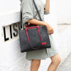 Capacious shoulder bag, suitable for import, wholesale