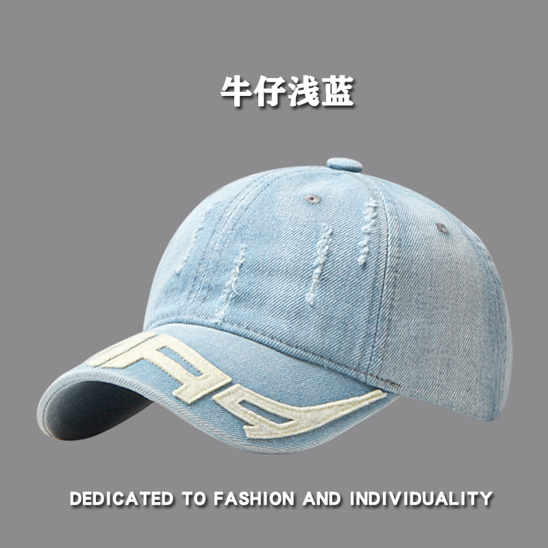 Primavera, verano, otoño, sombrero de vaquero, letras nuevas sombreras de béisbol lavadas, sombreros retro, sombreros deportivos casuales, sombreros de sombrero solar