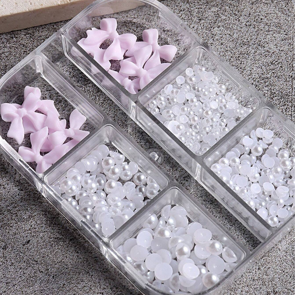 Cruz-frontera popular remache de uñas joyería no se desvanece mezclado 6-rejilla de metal largo hueco estrella Luna decoración de uñas