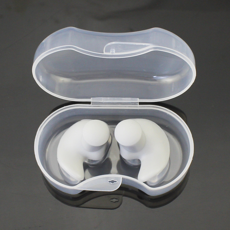 水泳耳栓専門耳水入り防止シリコン耳栓騒音防止睡眠防音耳栓水泳鼻クリップセット