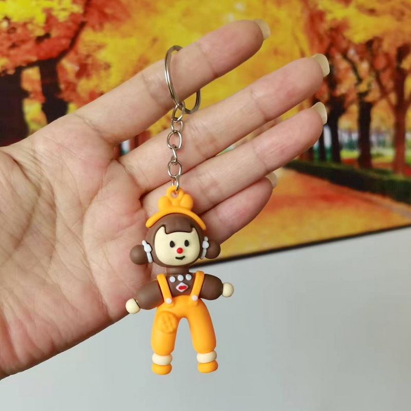 漫画ソフトプラスチック人形キーホルダーアクセサリーラブ布人形 DIY クリーム接着剤装飾クロスボーダーホットセール 2025|undefined