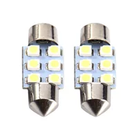Автомобильный двойной заостренный потолочный светильник 31 мм 6SMD-1210 12v модифицированный фонарь фар для чтения