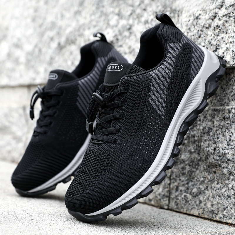 2026 Summer New Model Health Shoes Comfortable Soft-Soled Running Shoes for Middle-Aged and Elderly Couples Sports Shoes