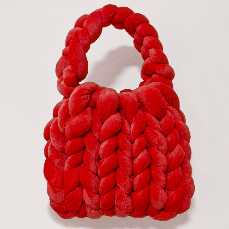 Accesorios de relleno de algodón islandés hilo diy bolsas de mano tejidas alfombras de alfombra de hilo de lana super gruesa ganchillo