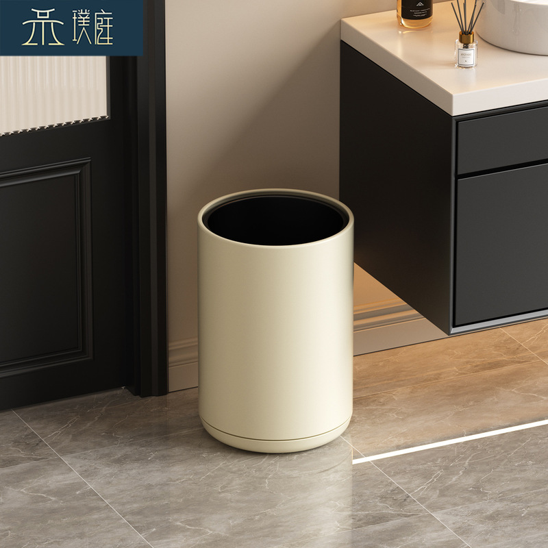 Living Room Trash Can for Home Use, High-End Luxury, Suitable for Hotels, Bathrooms, and Bedrooms, Italian-Style Light Luxury, White, Available for Dropshipping Living Room Trash Can for Home Use, High-End Luxury, Suitable for Hotels, Bathrooms, and Bedrooms, Italian-Style Light Luxury, White, Available for Dropshipping