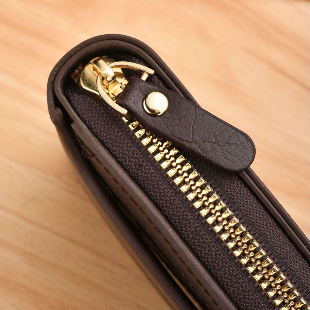 2023 hombres de la cartera corta de moda retro cremallera bolsa multi-tarjeta de la cartera de gran capacidad popular titular de la tarjeta portátil