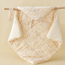 抖音婴儿抱被双面纯棉纱布抱被透气产房可用包被襁褓被子