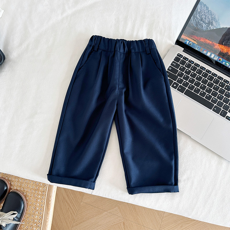 Nausicaa del viento 2024 otoño nueva ropa para niños versión coreana de la serie de combinación de estilo universitario traje de todo fósforo para niños