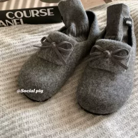 厚底拖鞋;女式皮靴;女式棉鞋