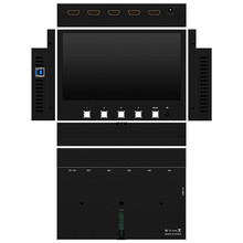 HD Video Mixer Switch高清四路HDMI转USB 3.0采集画面分割切换器