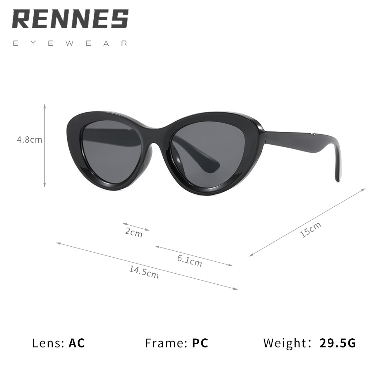 2025 retro ojo de gato color carey gafas de sol de moda mujer europea y americana simple y de alta gama celebridades de Internet con gafas de sol