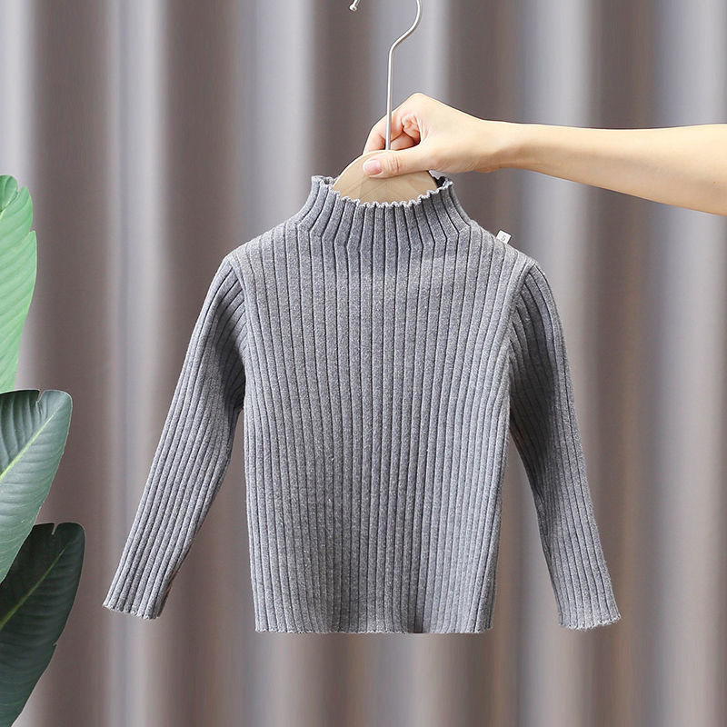 Grey turtleneck style