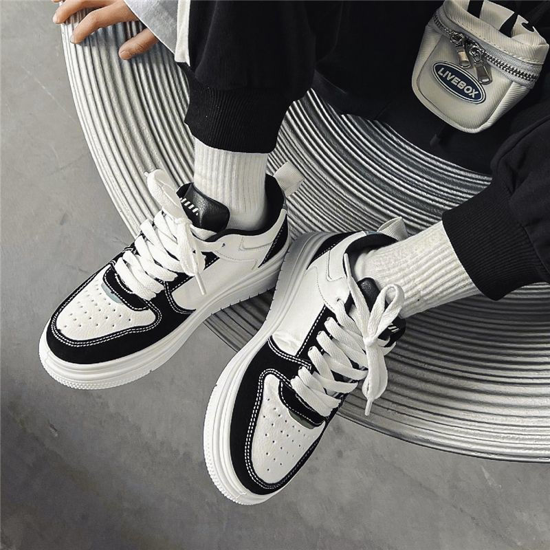Children's demi-season sports white breathable sneakers for boys