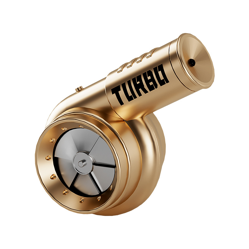 Ing Turbo Turbocharger Simulation Toy Car Turbo Light Stress Relief Keychain Toy For Men And Women
