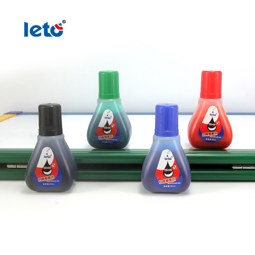 Cross-border supply of Lotto whiteboard pen refill 45ML erasable and refillable black, blue, red and green four-color marker ink
