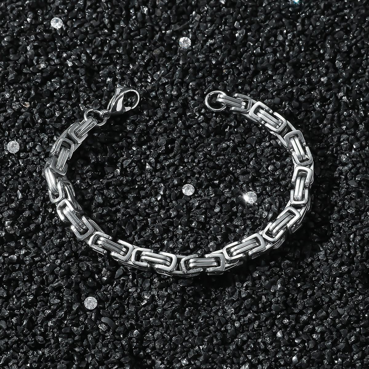 Classic bracelet hip-hop style stainless steel