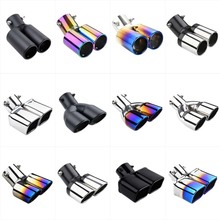 12-19款新速腾1.6L专用不锈钢尾喉1.2T排气管改双出一分二装饰