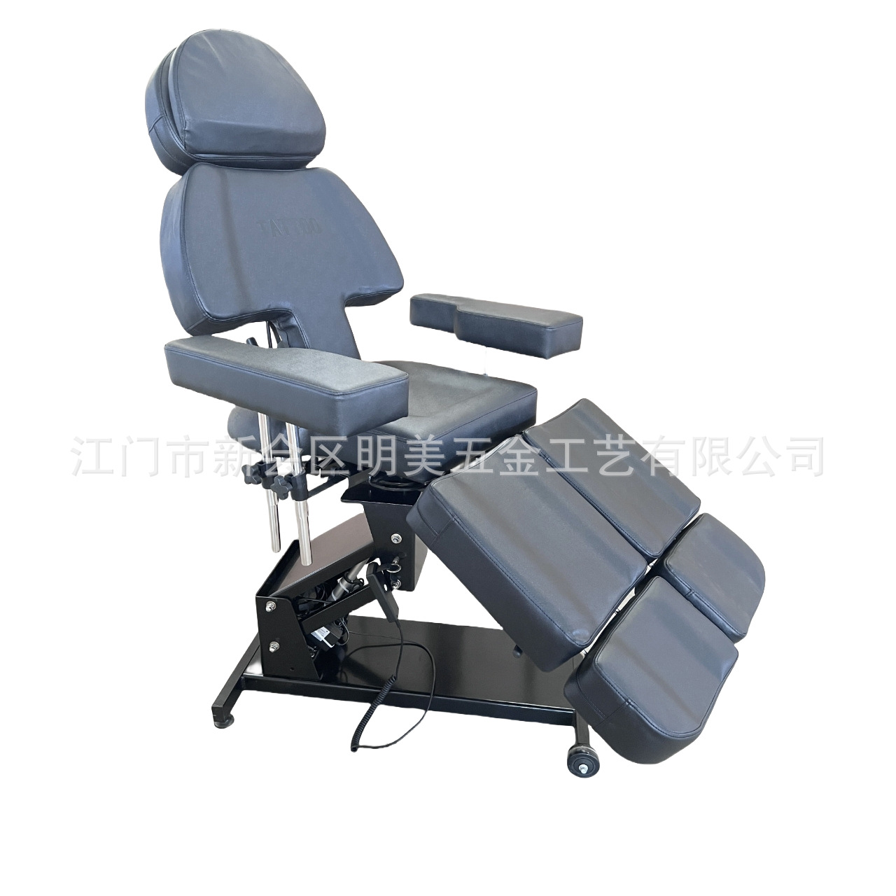 Beauty Salon Multifunctional Adjustable Split-foot Tattoo Chair With Electric Lift And Rotatable Beauty And Body Bed