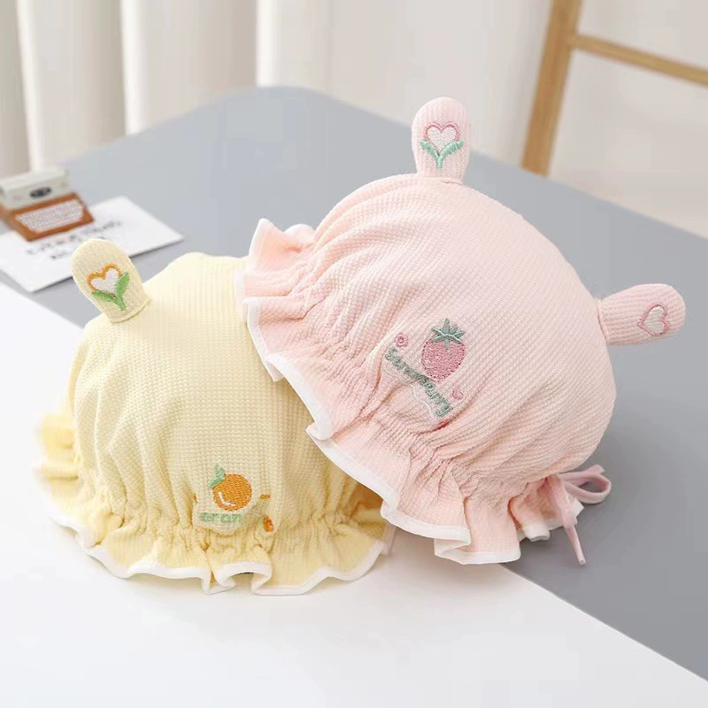 Spring children's cartoon hat solar-powered, sun protection