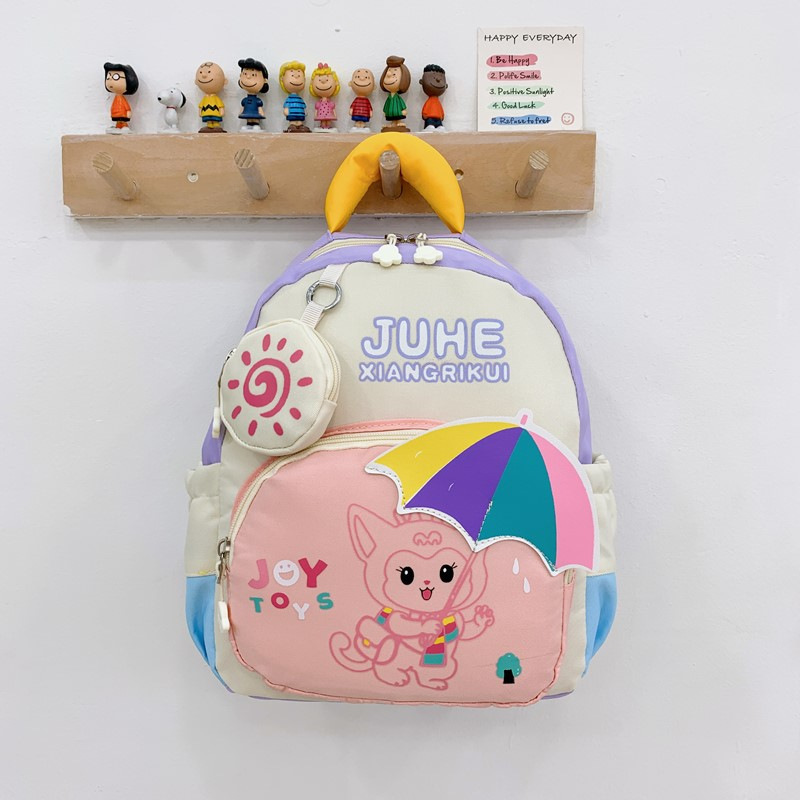 子供の新しい幼稚園スクールバッグ女の子のための見栄えが良くてかわいい軽量ベビー超軽量大容量漫画バックパック|undefined