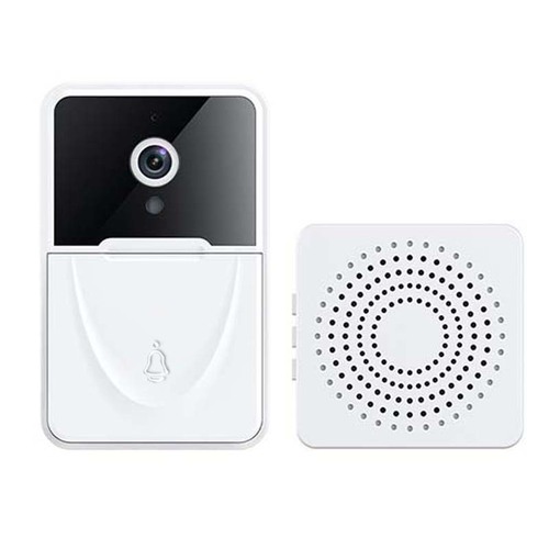 Wireless Visual Doorbell Home Doodle WiFi Doorbell Camera Two-Way Voice Intercom x3 Doorbell