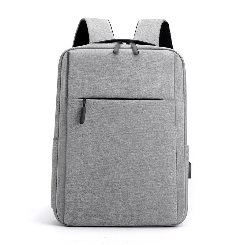 Business backpack men's laptop bag simple commuting leisure printing logo large capacity backpack wholesale